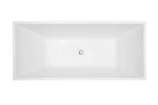 Акриловая ванна Abber 150х80 см AB9224-1.5, белый