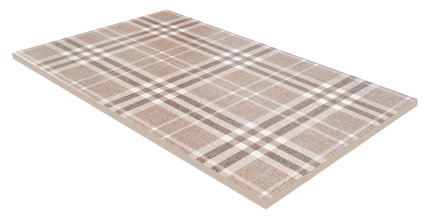 Керамическая плитка Kerama Marazzi Плитка Трокадеро клетка коричневый 25х40 - изображение 4