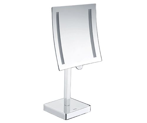 Зеркало с LED-подсветкой,с 3-х кратным увеличением, хром Wasserkraft K-1007 