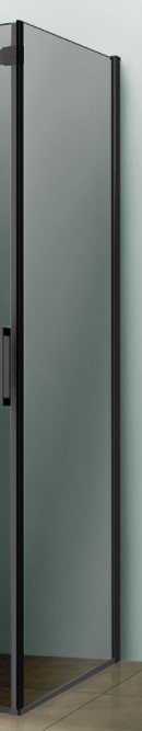 Боковая панель Vincea Como 90 см черный, стекло тонированное, VSG-1C900CGB 