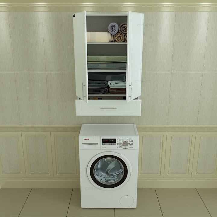 Шкаф над стиральной машиной СаНта Дублин 60/90 423003