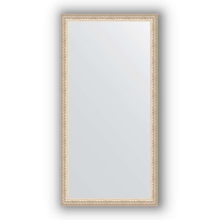 Зеркало в багетной раме Evoform Definite BY 1050 51 x 101 см, мельхиор 