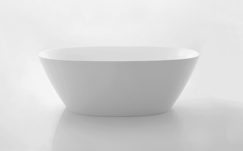 Акриловая ванна BelBagno 170х80 см BB77-1700-W0 без перелива, белый