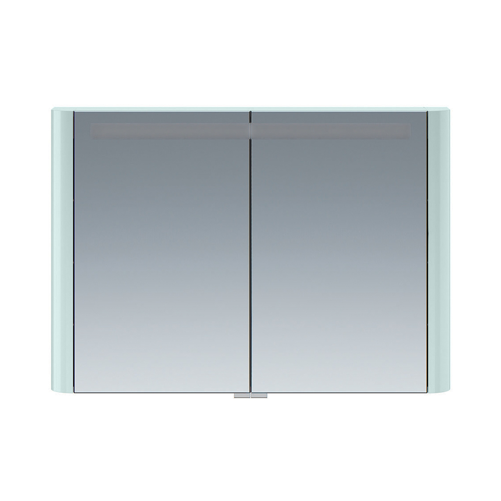 Зеркальный шкаф Am.Pm Sensation M30MCX1001GG, 100 см, с подсветкой, мятный 