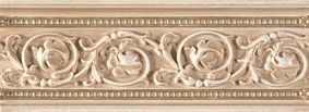 Керамическая плитка Ape Ceramica Бордюр Listelo Scroll 9х25