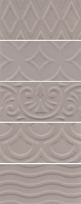 Керамическая плитка Kerama Marazzi Плитка Авеллино коричневый структура mix 7,4х15