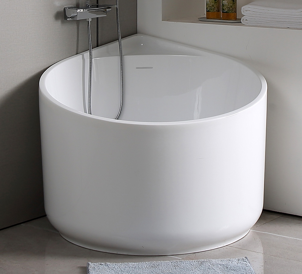 Акриловая ванна Abber 95х95 см AB9305, белый