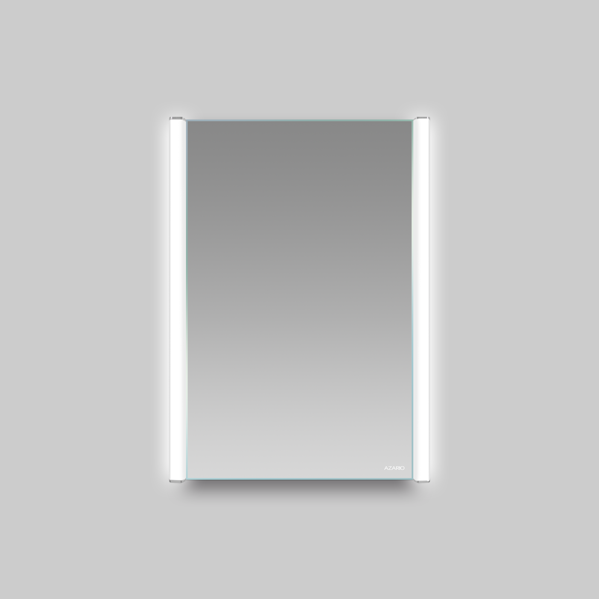 Зеркальный шкаф Azario 50 см AZ-ZC-031CS с подсветкой
