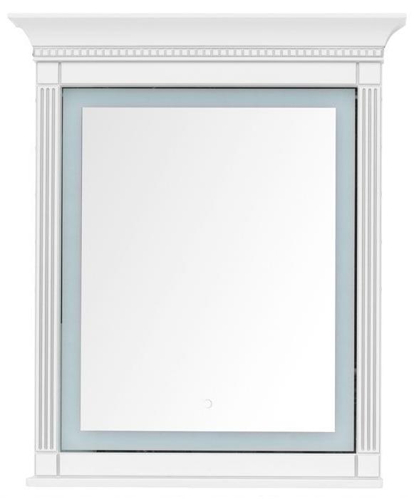 Зеркало Aquanet Селена 90 белое/серебро