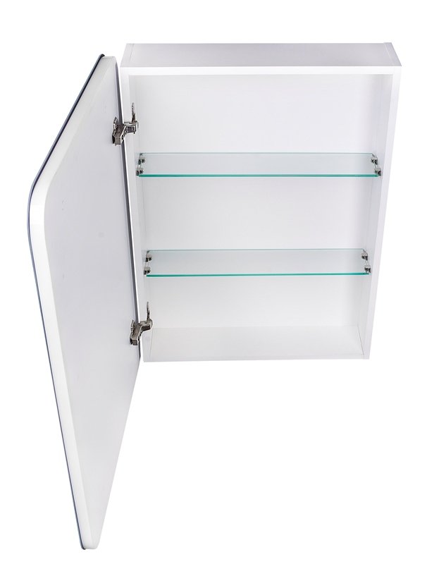 Зеркальный шкаф Style Line El Fante Каре 55 см СС-00002373 с подсветкой