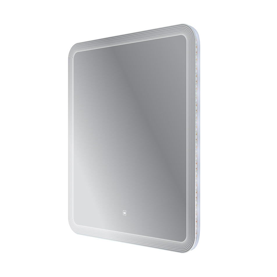 Зеркало Cezares Duet 80 см CZR-SPC-DUET-800-800-LED-TCH с подсветкой и сенсорным выключателем