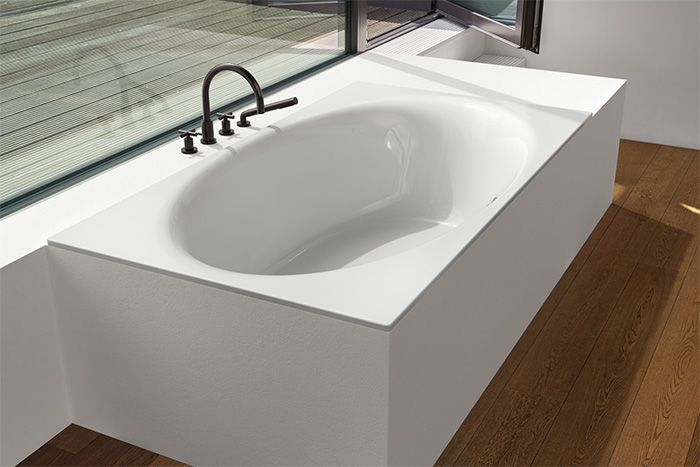 Стальная ванна Bette Eve, с шумоизоляцией 180х100х45 см, с BetteGlasur ® Plus, белая, 6042-000 PLUS