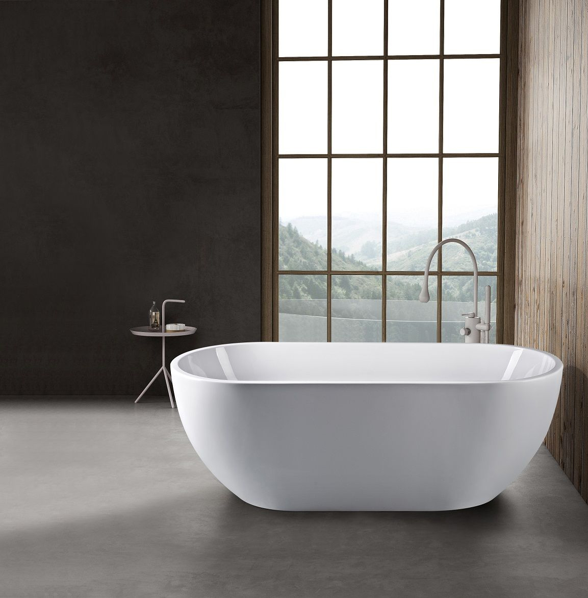 Акриловая ванна Art&Max 150х75 см AM-218-1500-750, белый
