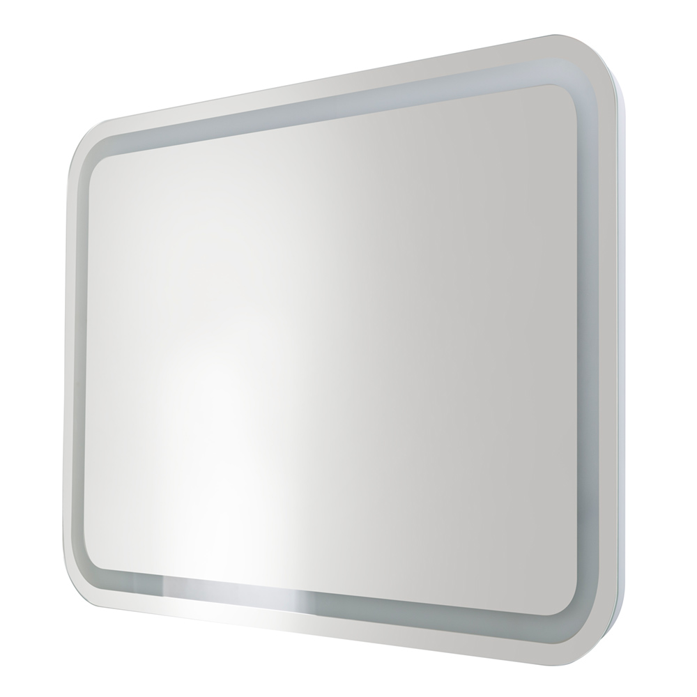 Зеркало Cezares Stylus 140 см CZR-SPC-STYLUS-1400-700-TCH-WARM с подсветкой, сенсорным выключателем и подогревом