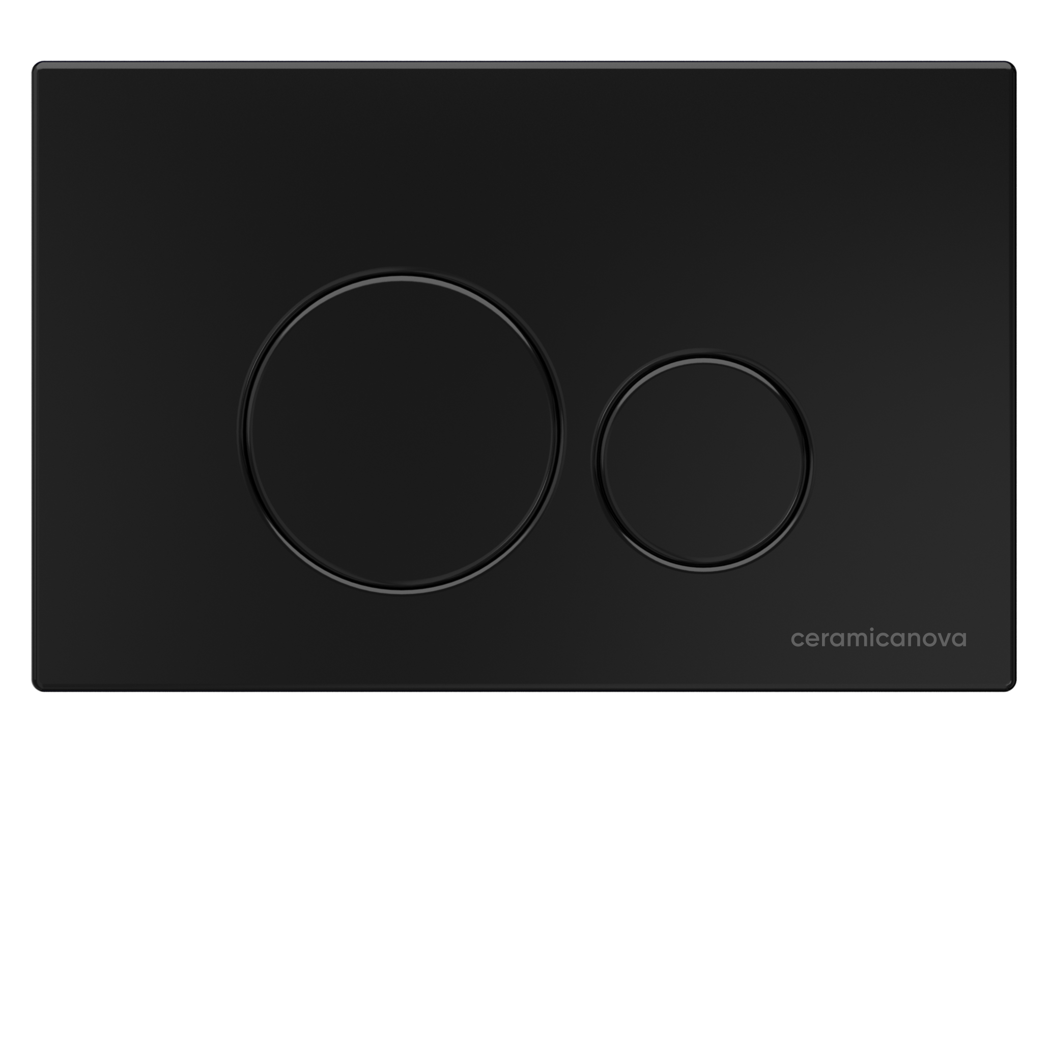 Комплект подвесной безободковый унитаз Ceramica Nova Balearica Rimless CN6000 с микролифтом  +  система инсталляции Envision CN1001B с кнопкой смыва Round чёрный матовый и шумоизоляционной панелью