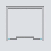 Шторка для ванны Radaway Idea PN DWD 180 см 10004180-54-01 стекло прозрачное, профиль черный - изображение 5