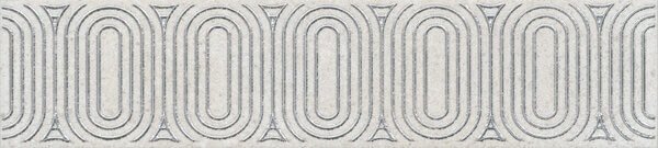 Керамическая плитка Kerama Marazzi Бордюр Безана серый светлый обрезной 5,5х25 