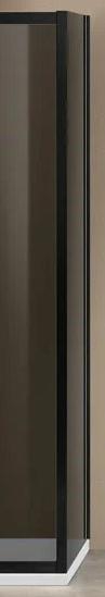 Боковая панель Vincea Garda 90 см черный, стекло тонированное, VSG-1G900CGB1