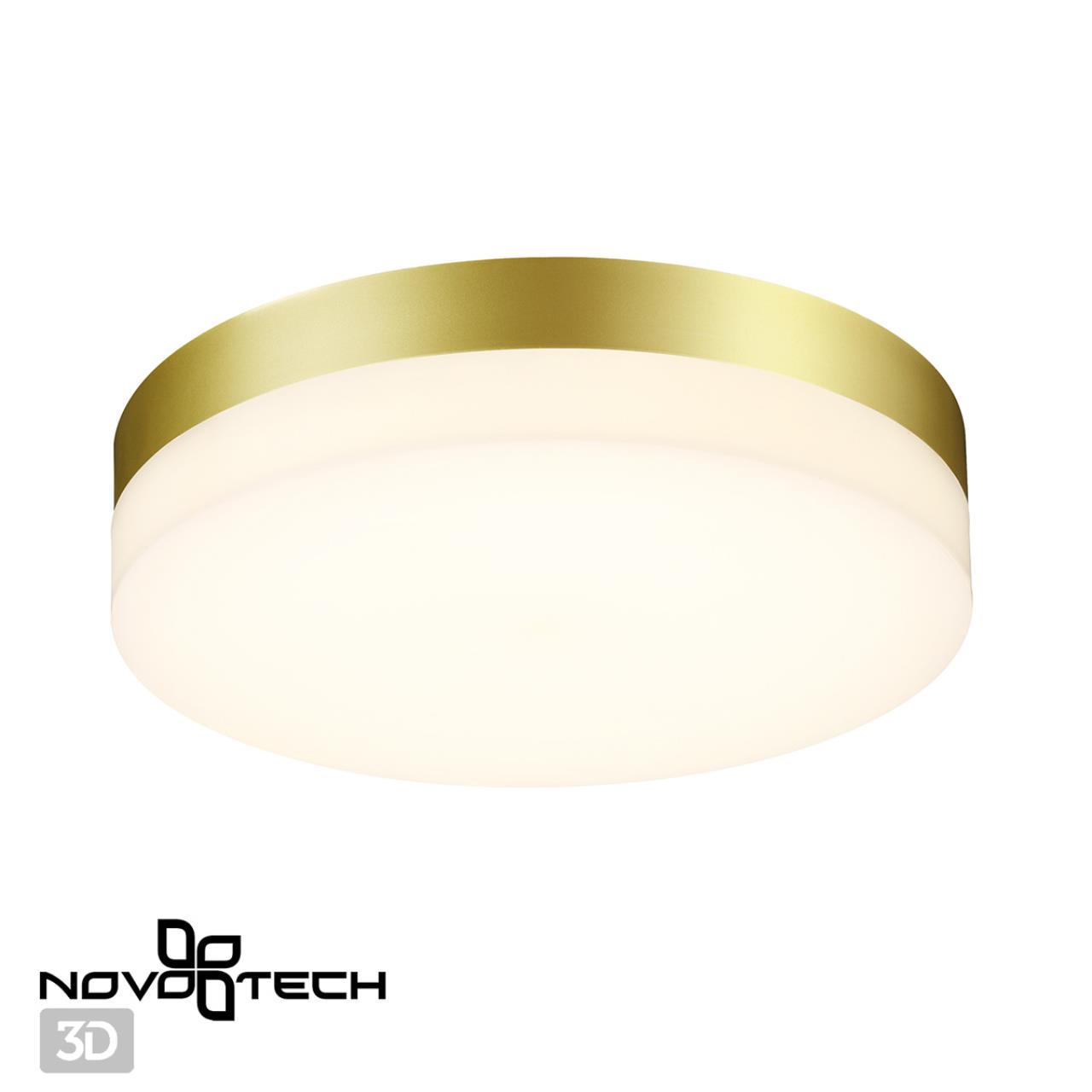 Уличный настенно-потолочный светильник Novotech Opal 358884