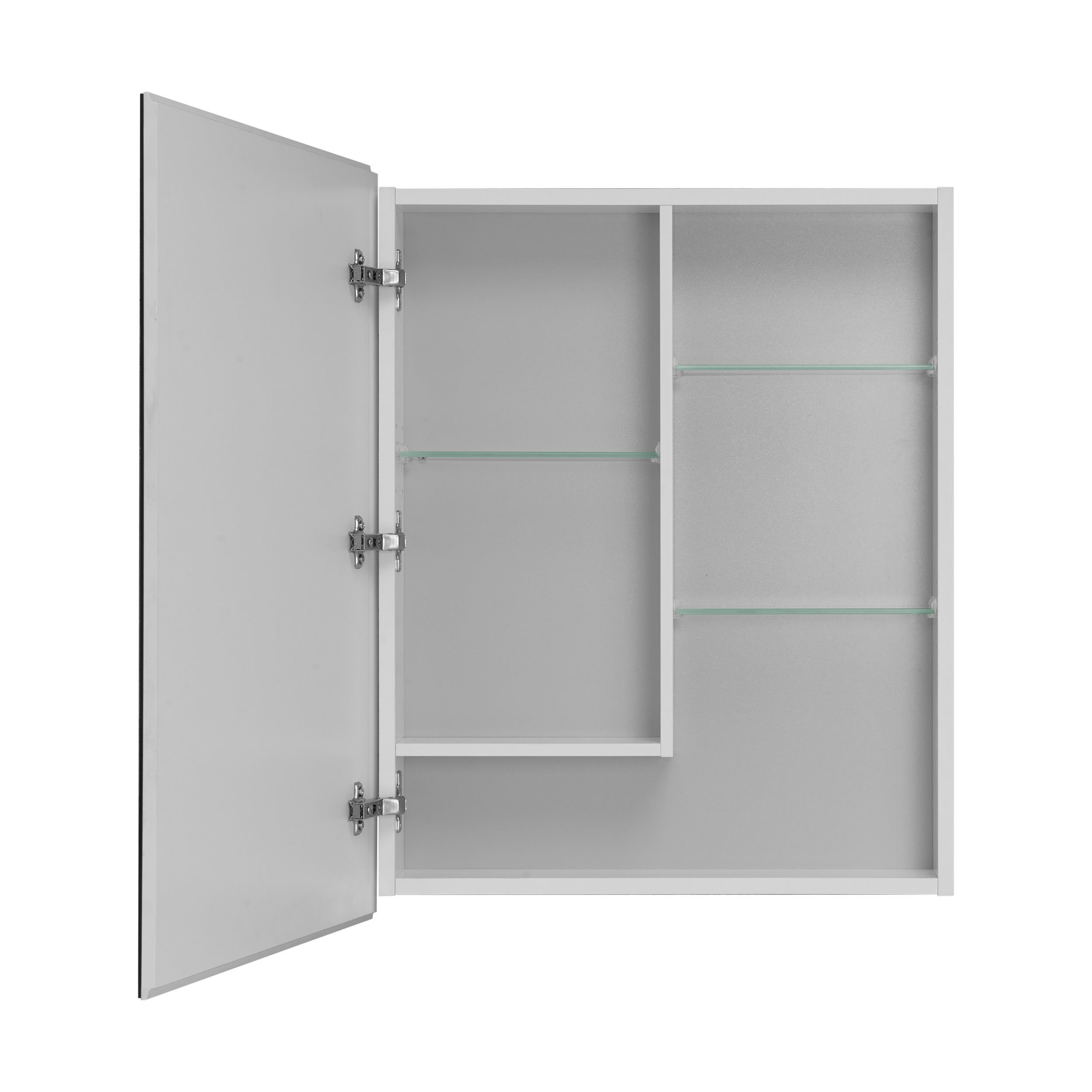 Зеркальный шкаф Aquaton Лондри 60 см 1A278502LH010 белый