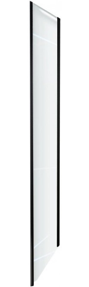 Боковая перегородка Jacob Delafon Contra 90х200 см E22FT90-BL профиль черный, стекло прозрачное