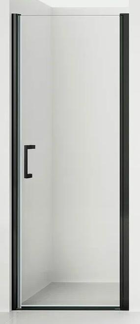 Душевая дверь Vincea Orta 90 см черный, стекло прозрачное, VDP-1O900CLB 