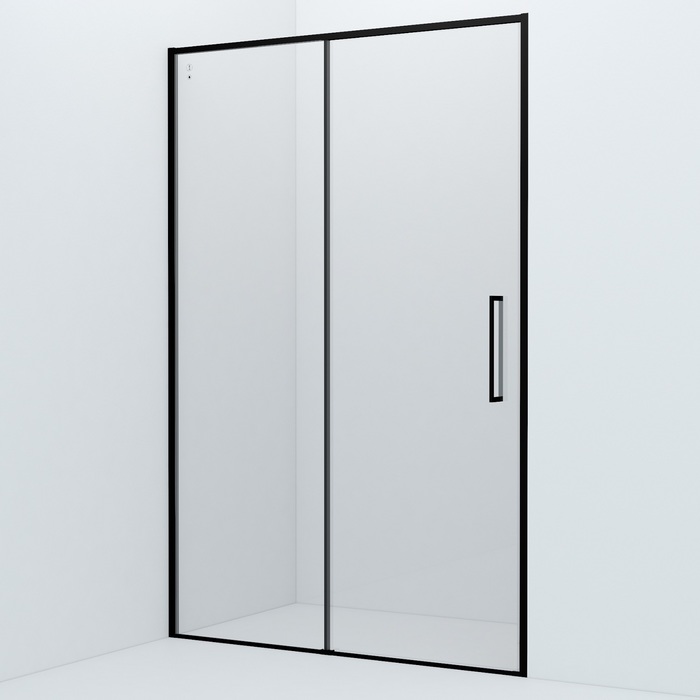 Душевая дверь в нишу 110 см Iddis Slide SLI6BS1i69, стекло прозрачное