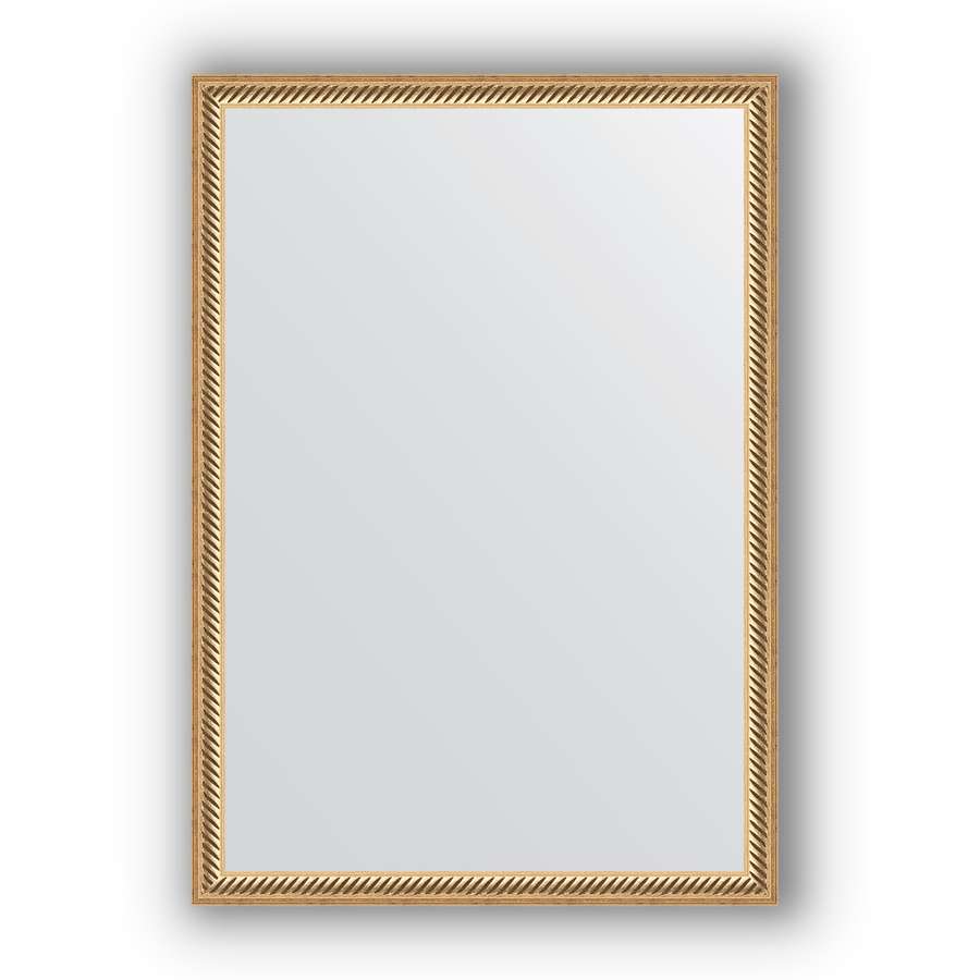 Зеркало в багетной раме Evoform Definite BY 0623 48 x 68 см, витое золото 