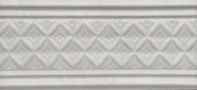 Керамическая плитка Kerama Marazzi Бордюр Пикарди структура серый 6,7х15 