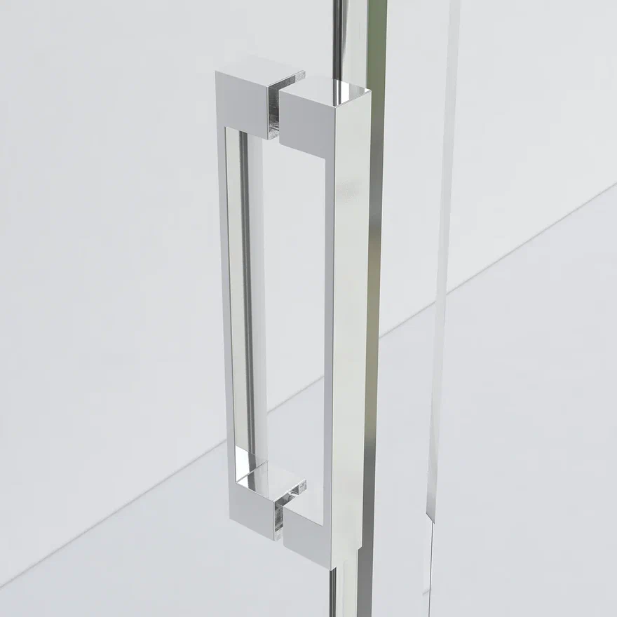Душевая дверь Vincea Como 120 см черный, стекло прозрачное, VDS-1C120CLB - 6 изображение