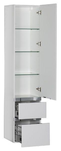 Шкаф-пенал Aquanet Виго 40 R белый