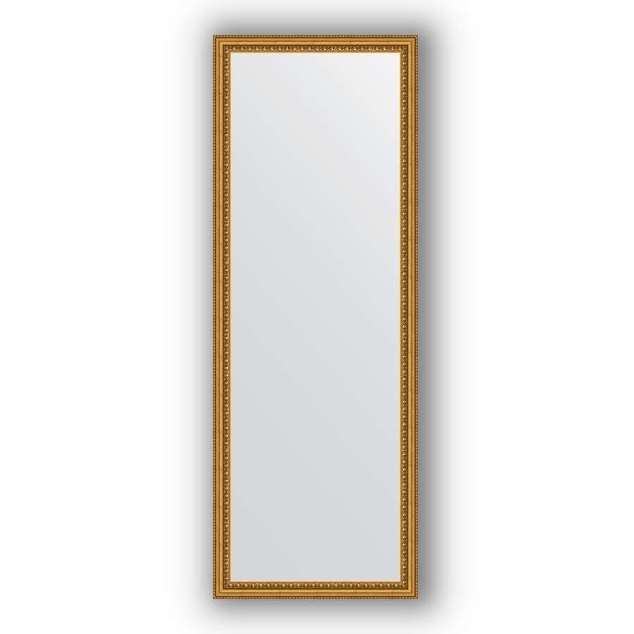 Зеркало в багетной раме Evoform Definite BY 1067 52 x 142 см, бусы золотые 