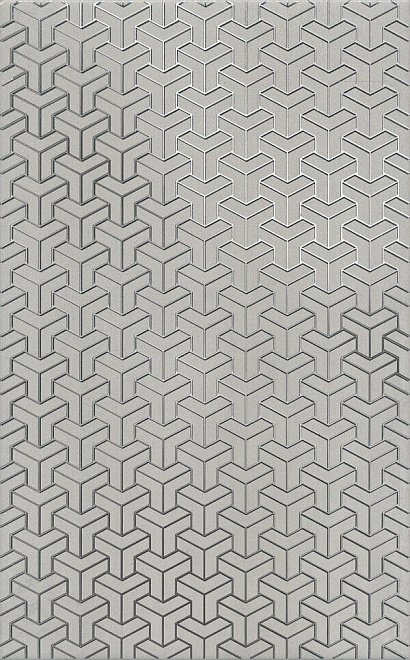 Керамическая плитка Kerama Marazzi Декор Ломбардиа серый 25х40