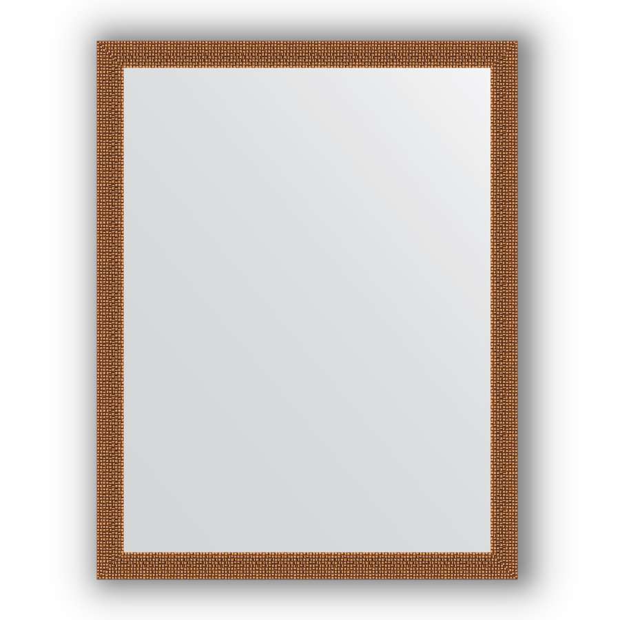 Зеркало в багетной раме Evoform Definite BY 3259 71 x 91 см, мозаика медь 