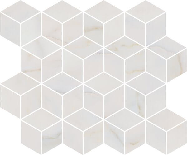 Керамическая плитка Kerama Marazzi Декор Греппи белый мозаичный 37,5х45 