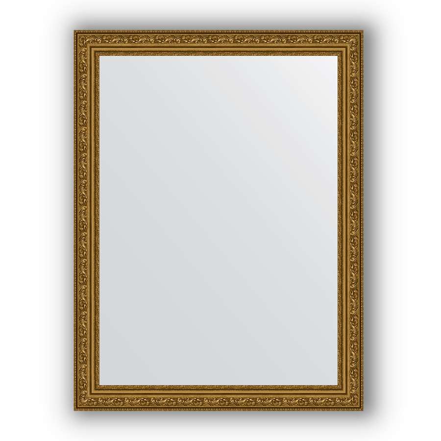 Зеркало в багетной раме Evoform Definite BY 3167 64 x 84 см, виньетка состаренное золото 