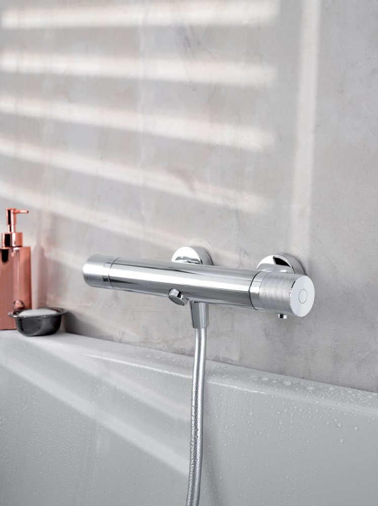 Термостат для ванны с душем Jacob Delafon Rue di Rivoli E24325-CP хром глянец
