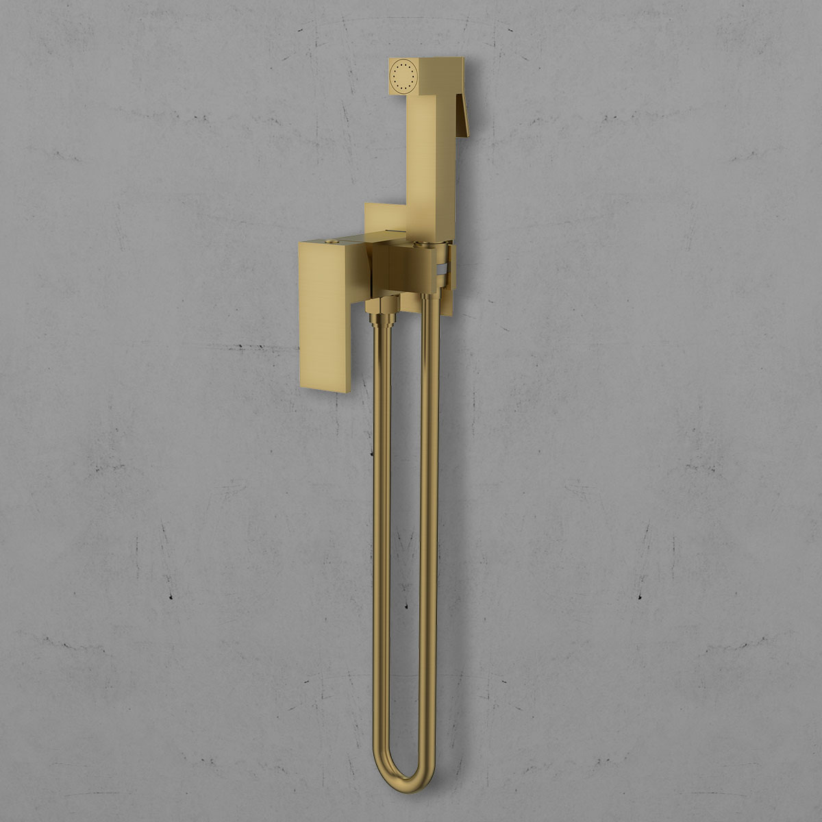 Гигиенический душ Vincea VHFW-102BG со смесителем, брашированное золото