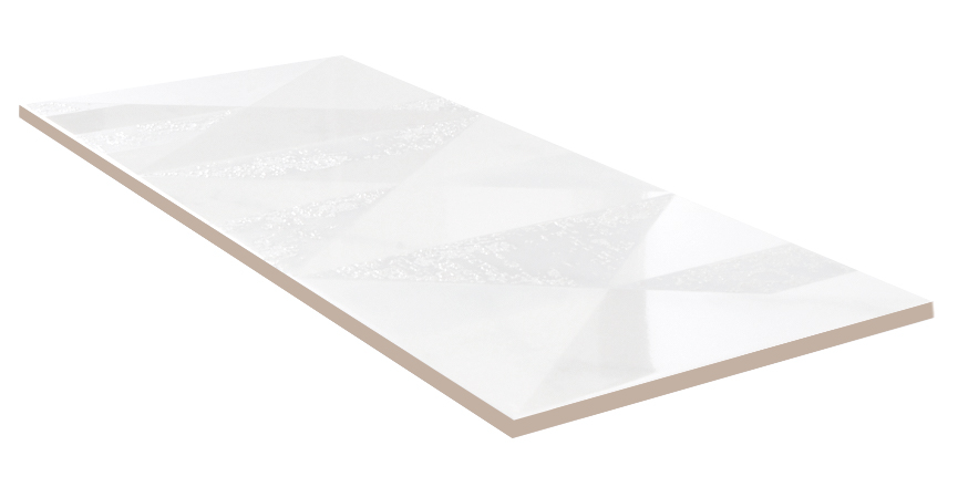 Керамическая плитка Creto Декор Matrix White 01 25х60 - изображение 4