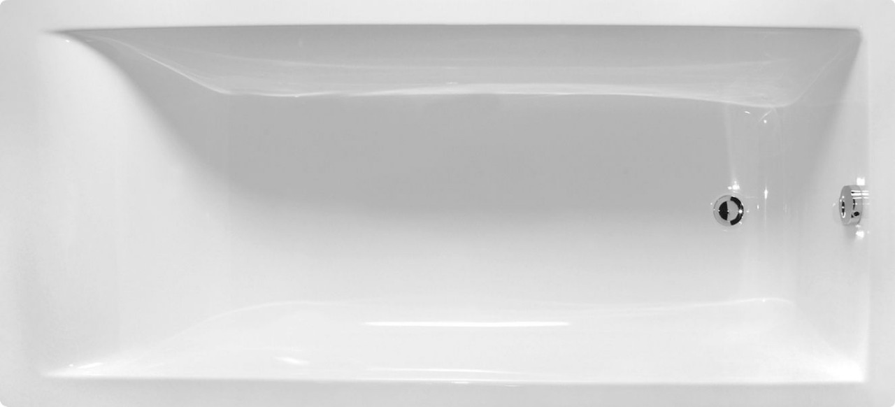 Ванна из литьевого мрамора Astra-Form Нейт 160x70, белый глянец 01010042
