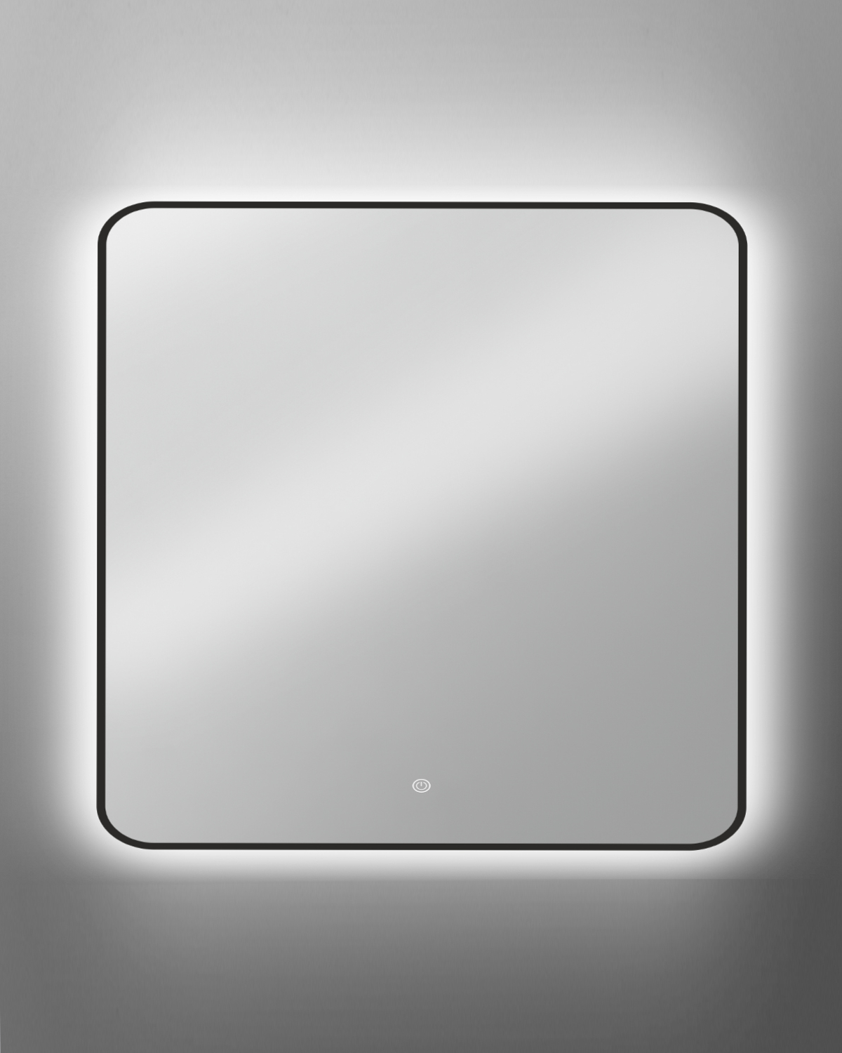 Зеркало Orange Black 80 см BL-80ZE с LED подсветкой