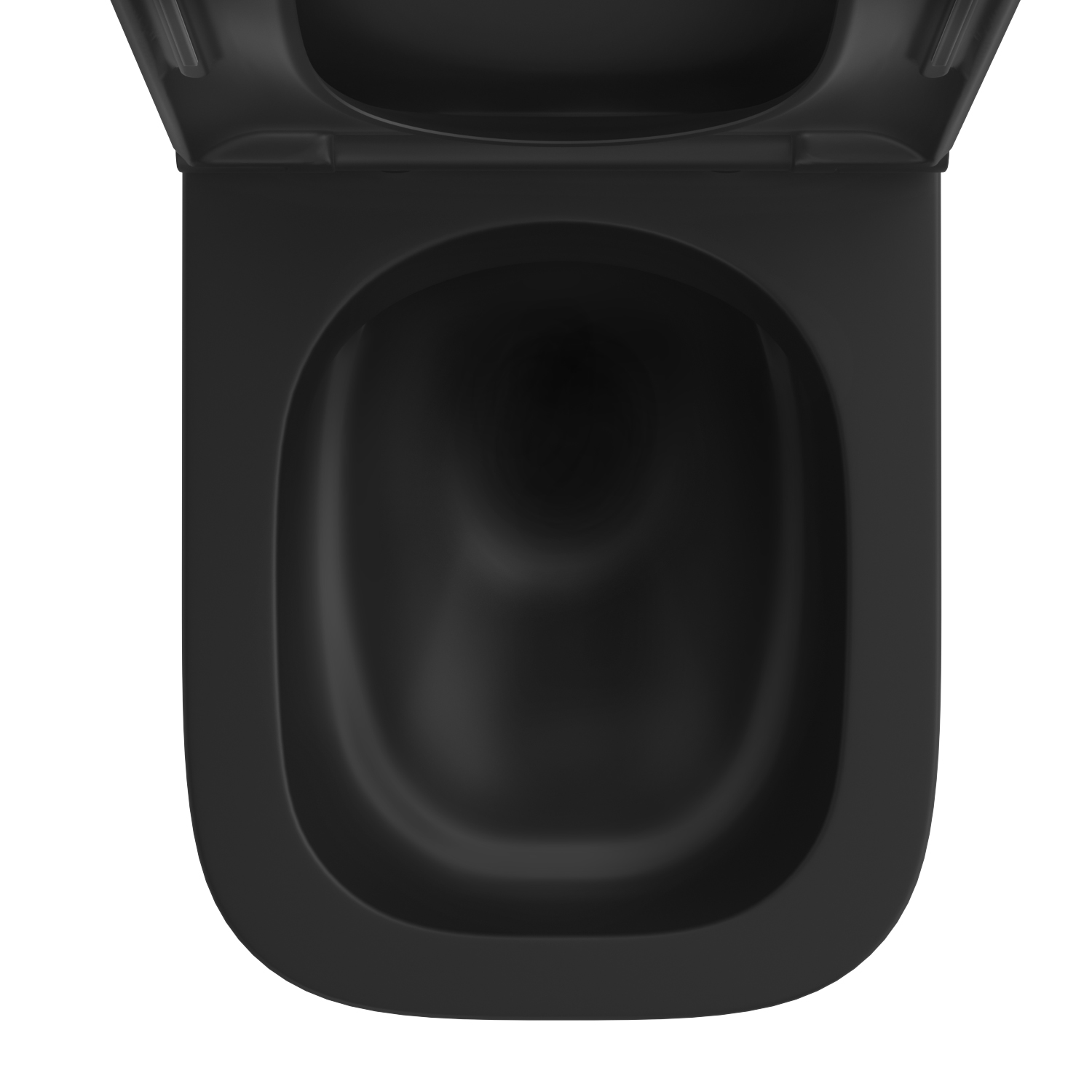 Унитаз подвесной безободковый Wellsee Pure BY Wellsee 182604001, сиденье микролифт, черный
