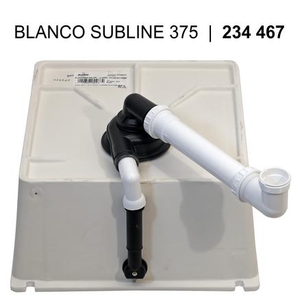 Кухонная мойка Blanco Subline 375-U Ceramic 523731 базальт
