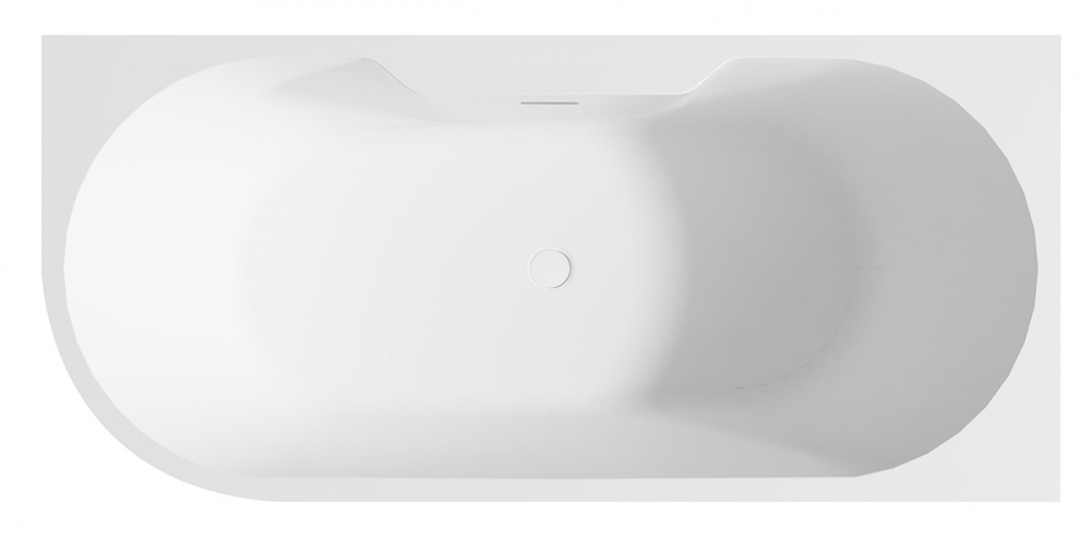Акриловая ванна Abber 170х78 см AB9335-1.7 R, белый