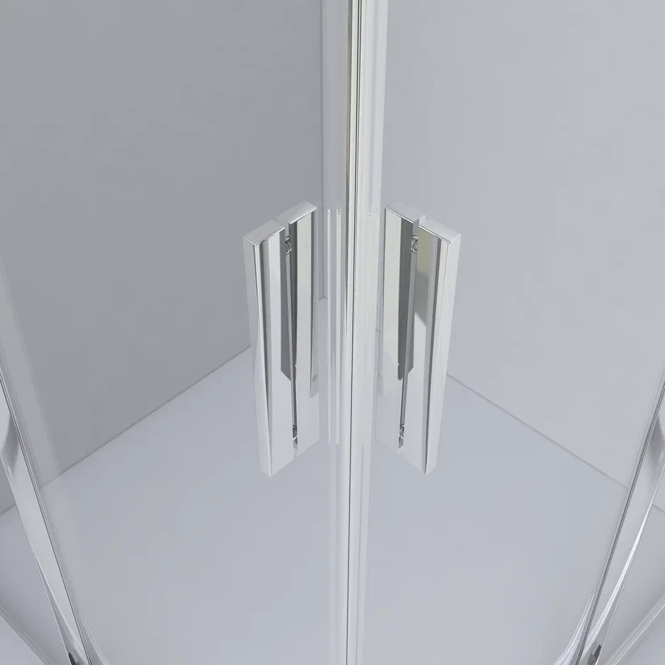 Душевой уголок Vincea Garda VSQ-1G100CH 100x100 см хром, стекло шиншилла - изображение 6