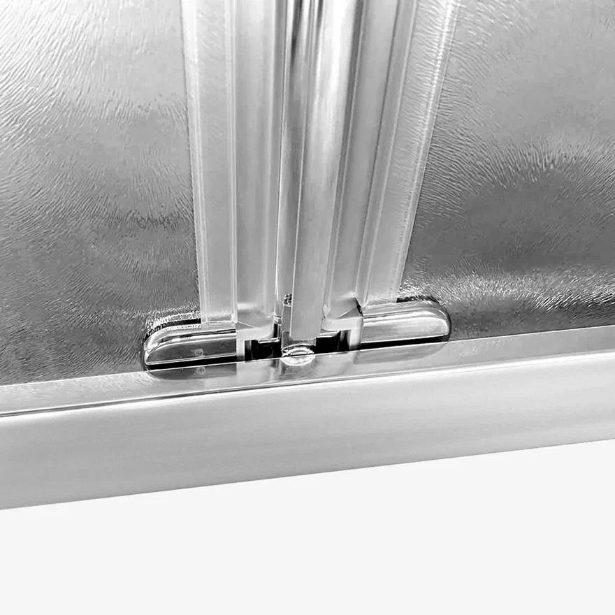 Душевой уголок Vincea Garda 90x90 см, VSR-1G9090CH, профиль хром, стекло рифленое - 5 изображение