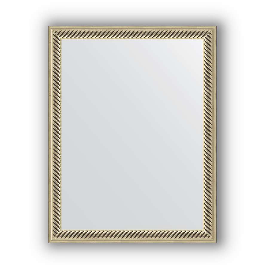 Зеркало в багетной раме Evoform Definite BY 1326 35 x 45 см, витое серебро 