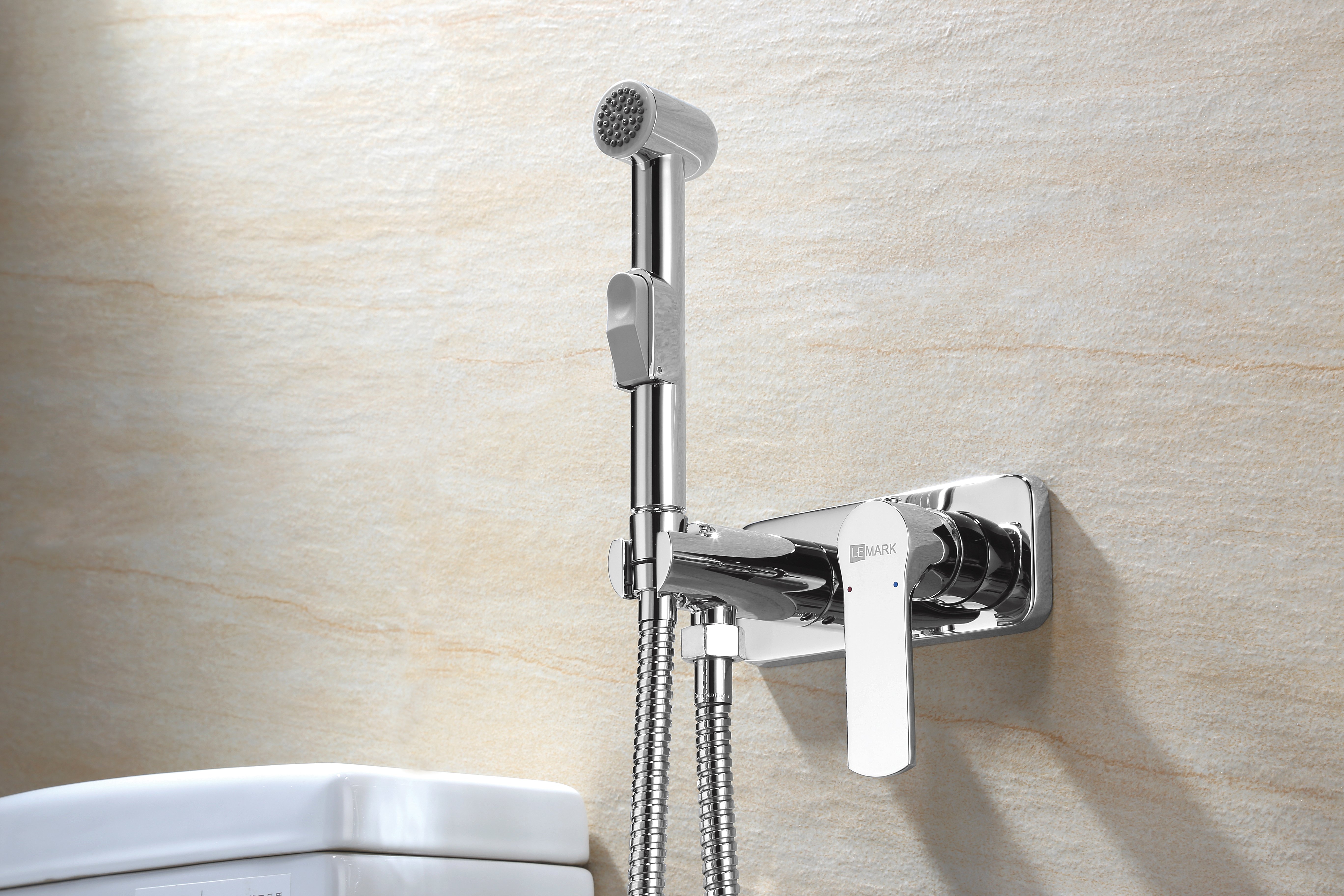 Гигиенический душ со смесителем Lemark Plus Grace LM1519C