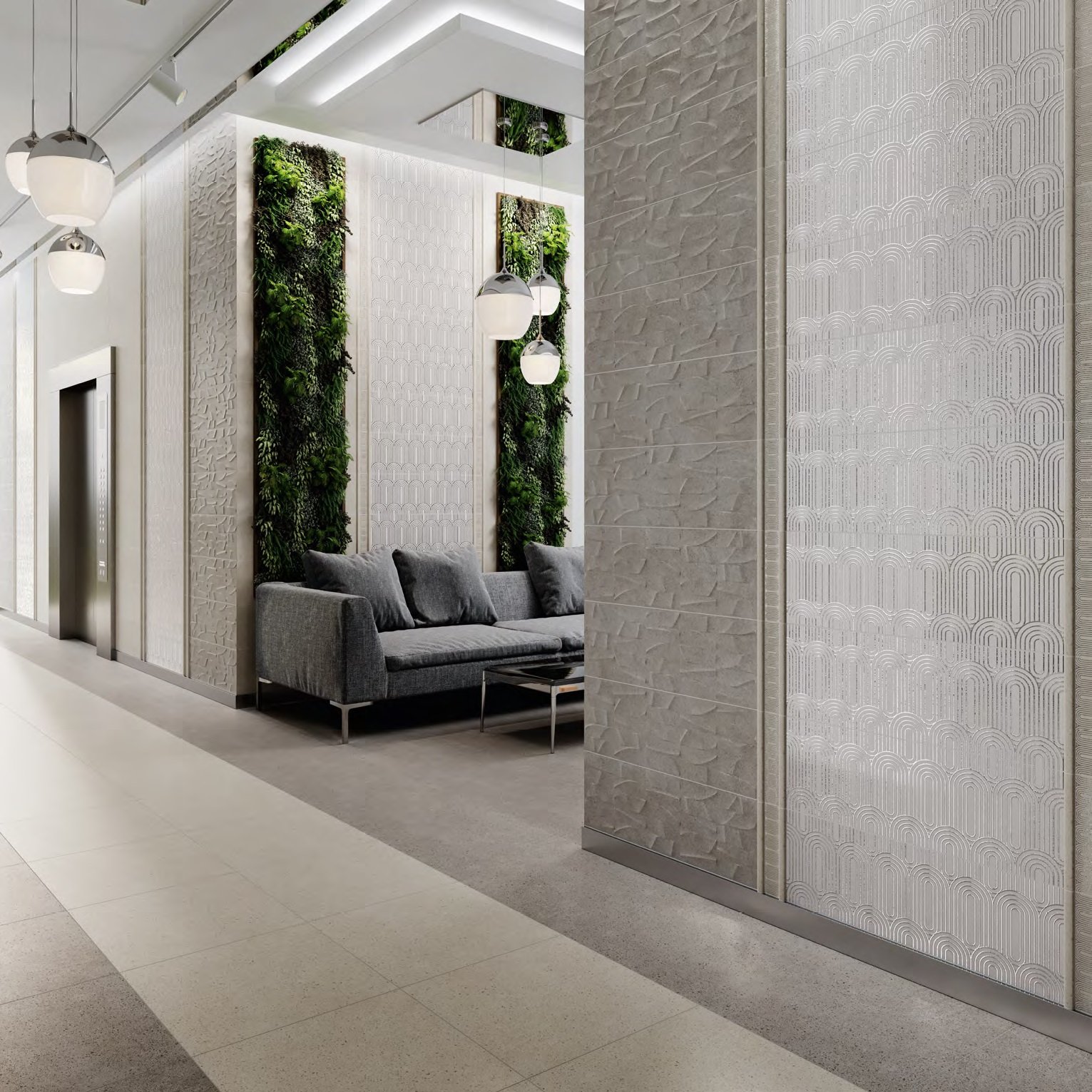 Керамическая плитка Kerama Marazzi Декор Безана серый светлый мозаичный 25x25 - изображение 2