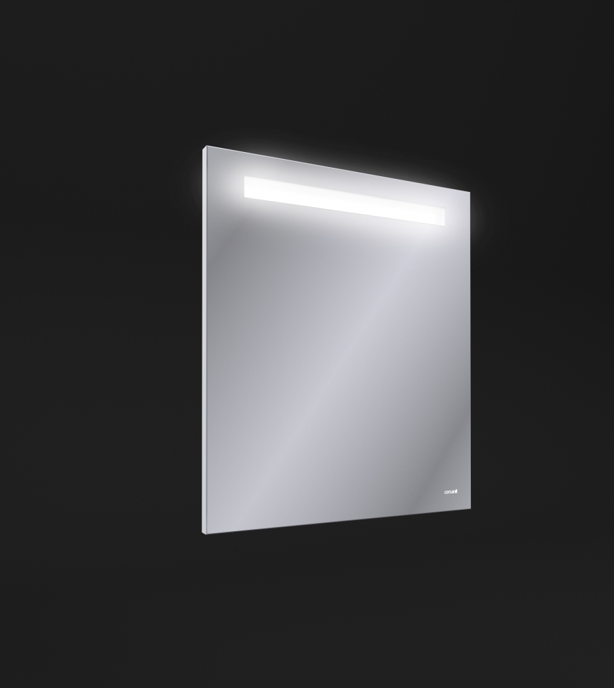 Зеркало Cersanit Led 010 Base 60 см LU-LED010*60-b-Os с подсветкой, белый
